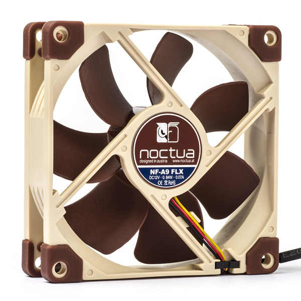 Noctua NF-A9 | 12V | 92x92x25 mm | 3-pin | axiaal | FLX ventilator 19244 DMO00070 - 1