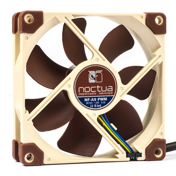 Noctua NF-A9 | 12V | 92x92x25 mm | 4-pin | axiaal | PWM ventilator 19245 DMO00071 - 1