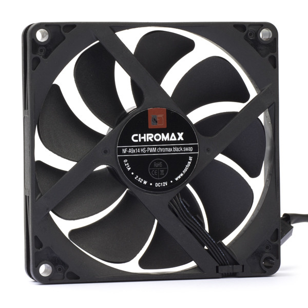 Noctua NF-A9x14 | 12V | 92x92x14 mm | 4-pin | axiaal | PWM | Chromax Black ventilator  DAR00812 - 1