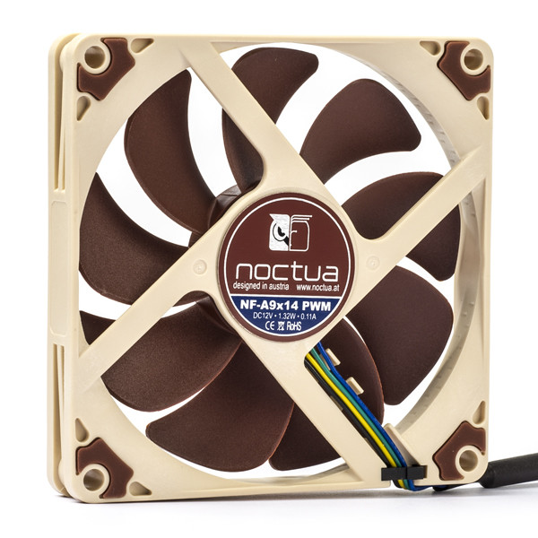 Noctua NF-A9x14 | 12V | 92x92x14 mm | 4-pin | axiaal | PWM ventilator 19163 DMO00069 - 1