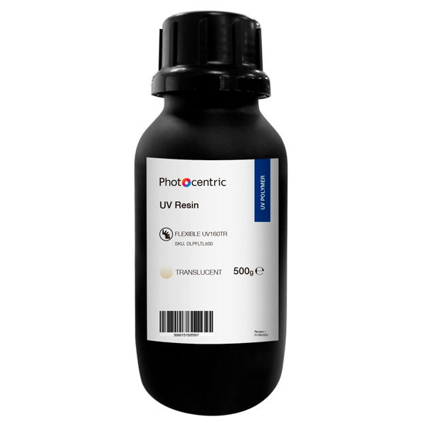 Photocentric UV resin DLP UV160 transparant 0,5 kg DLPFLTL500 DAR00869 - 1