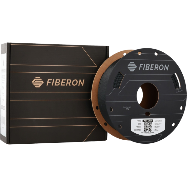 Polymaker Fiberon ASA-CF08 Filament 1,75 mm Black 0,5 kg DFP14574 - 2