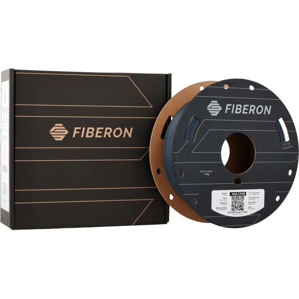 Polymaker Fiberon ASA-CF08 Filament 1,75 mm Dark Grey 0,5 kg DFP14576 - 2