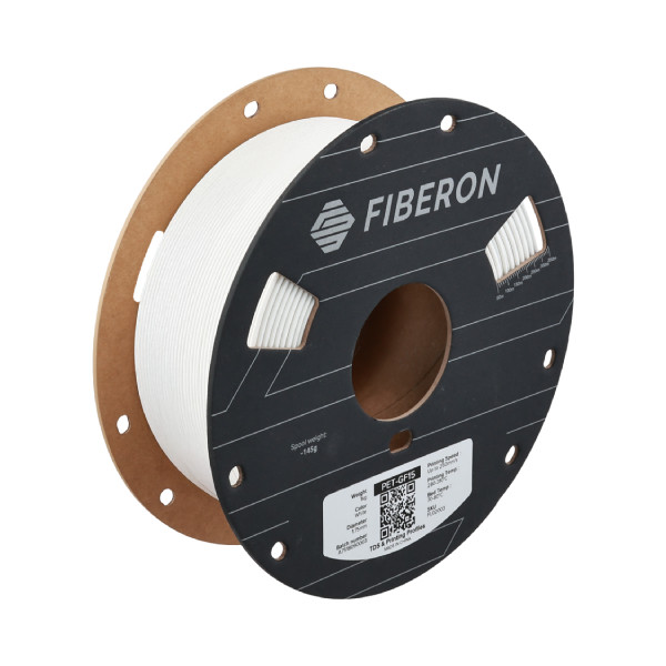 Polymaker Fiberon PET-GF15 Filament 1,75 mm White 1 kg DFP16280 - 1