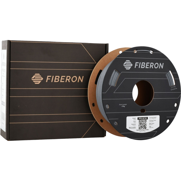 Polymaker Fiberon PPS-GF20 Filament 1,75 mm Grey 0,5 kg DFP14570 - 2