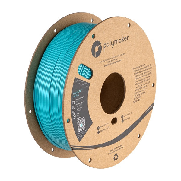 Polymaker PETG filament 1,75 mm Teal 1 kg DFP16355 - 1