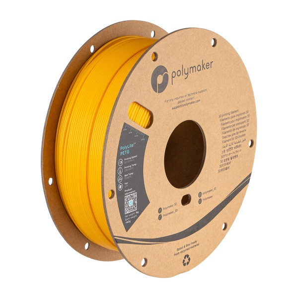 Polymaker PETG filament 1,75 mm Yellow 1,75 mm 1 kg DFP16299 - 1