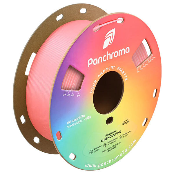 Polymaker Panchroma™ PLA Luminous filament Pink 1,75 mm 1 kg CA02034 DFP14433 - 1