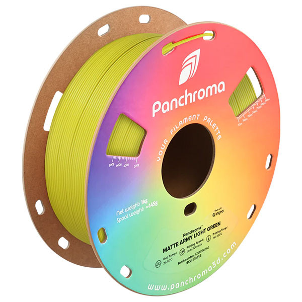 Polymaker Panchroma™ PLA Matte filament Army Light Green 1,75 mm 1 kg CA04011 DFP14484 - 1