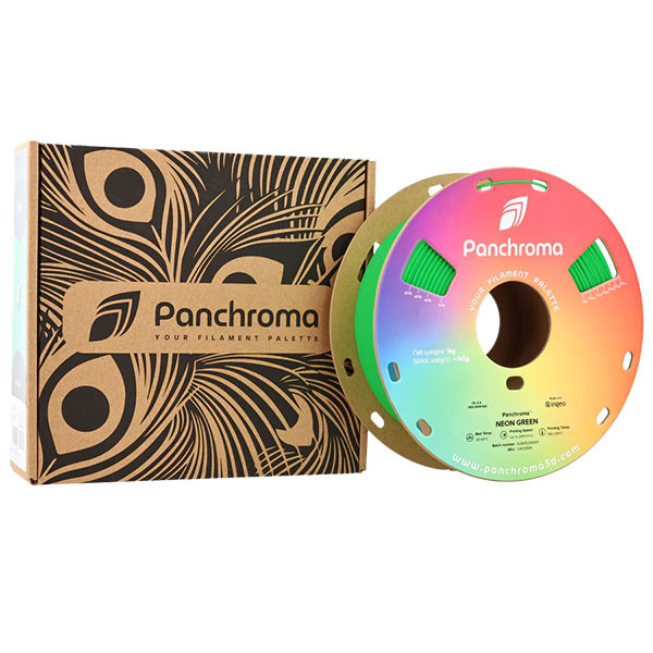 Polymaker Panchroma™ PLA Neon filament Green 1,75 mm 1 kg CA02006 DFP14407 - 3