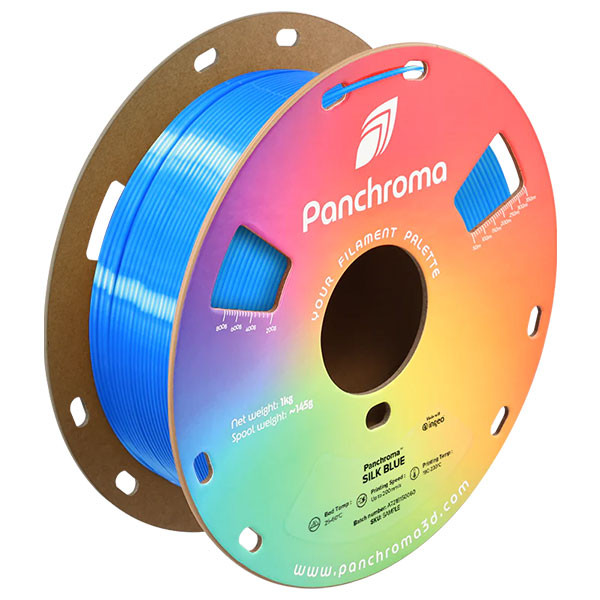 Polymaker Panchroma™ PLA Silk filament Blue 1,75 mm 1 kg CA03002 DFP14442 - 1