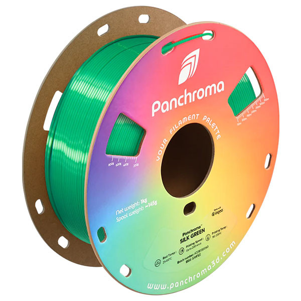 Polymaker Panchroma™ PLA Silk filament Green 1,75 mm 1 kg CA03007 DFP14447 - 1
