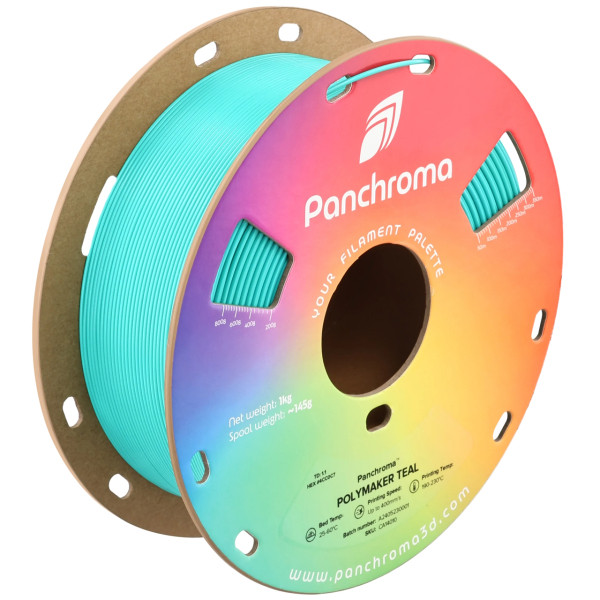 Polymaker Panchroma CoPE Filament - Polymaker Teal - 1,75 mm - 1 kg DFP14567 - 1