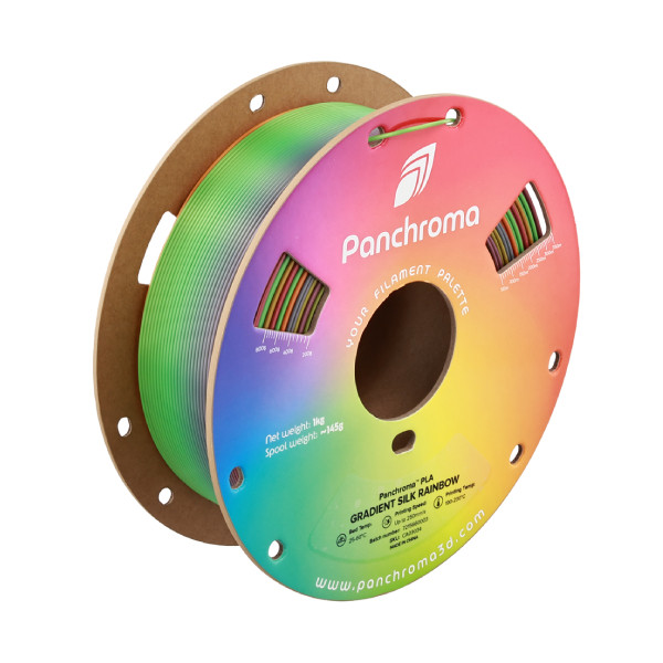 Polymaker Panchroma Gradient Silk filament 1,75 mm Rainbow 1 kg DFP16272 - 1