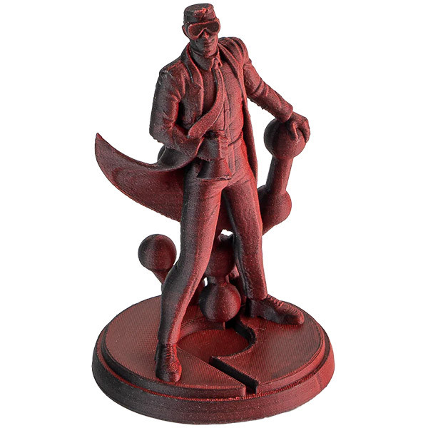 Polymaker Panchroma PLA Dual Matte filament 1,75 mm Shadow Red (Black-Red) 1 kg DFP14524 - 2