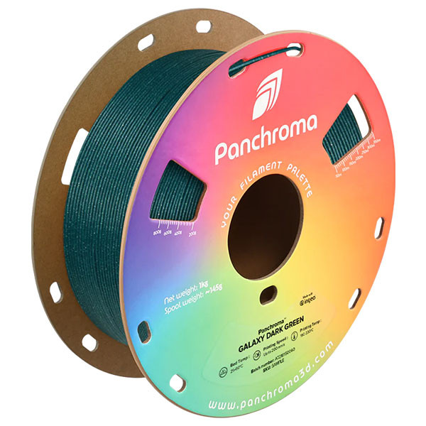 Polymaker Panchroma PLA Galaxy filament Dark Green 1,75 mm 1 kg DFP14425 - 1