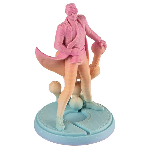 Polymaker Panchroma PLA Gradient Matte filament Pastel Rainbow 1,75 mm 1 kg DFP14528 - 2