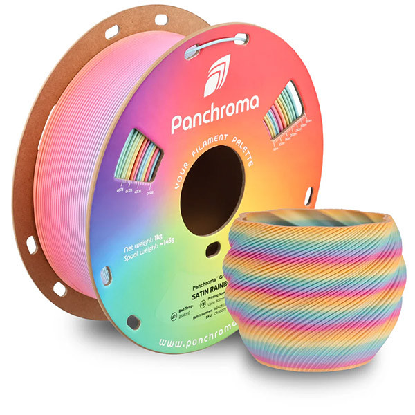 Polymaker Panchroma PLA Gradient Satin filament Rainbow 1,75 mm 1 kg DFP14535 - 1