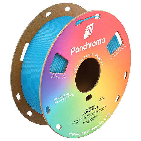Polymaker Panchroma PLA Luminous filament 1,75 mm Blue 1 kg DFP14430 - 1