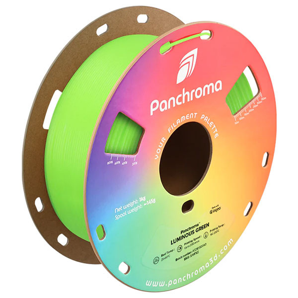 Polymaker Panchroma PLA Luminous filament 1,75 mm Green 1 kg DFP14431 - 1