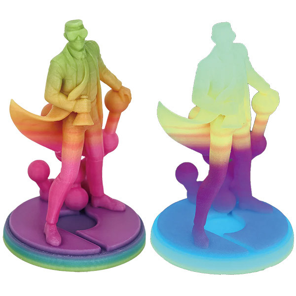 Polymaker Panchroma PLA Luminous filament 1,75 mm Rainbow 1 kg DFP14548 - 2