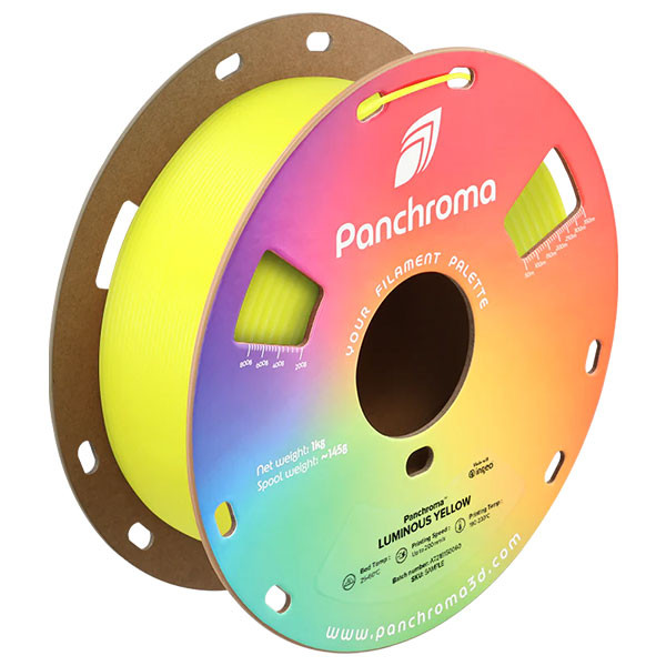 Polymaker Panchroma PLA Luminous filament 1,75 mm Yellow 1 kg DFP14434 - 1