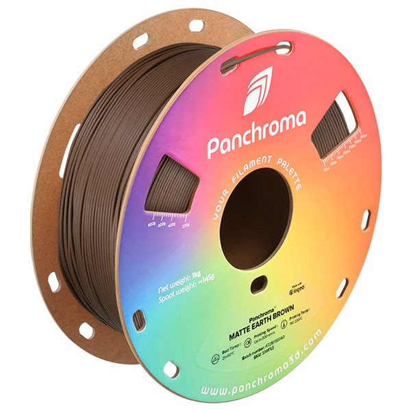 Polymaker Panchroma PLA Matte filament 1,75 mm Earth Brown 1 kg DFP14490 - 1