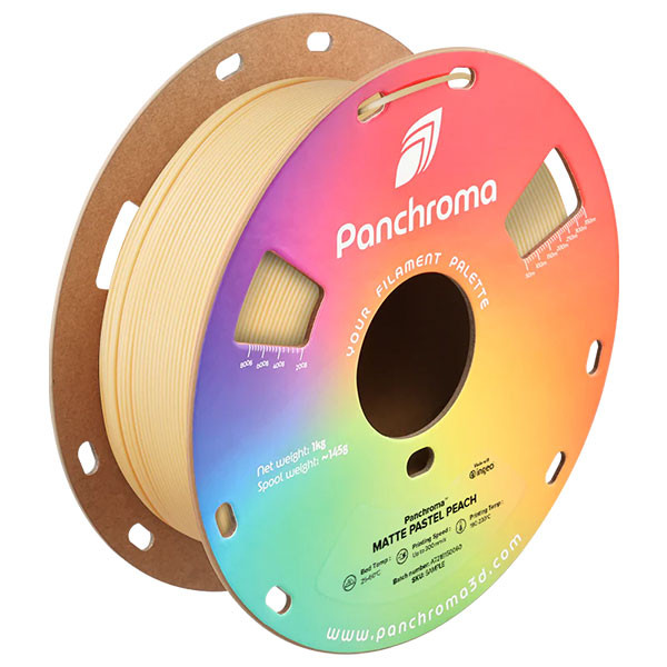 Polymaker Panchroma PLA Matte filament 1,75 mm Pastel Peach 1 kg DFP14506 - 1