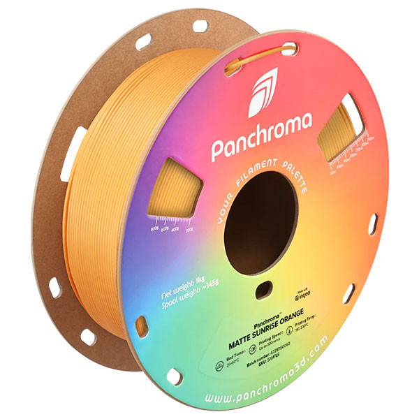 Polymaker Panchroma PLA Matte filament 1,75 mm Sunrise Orange 1 kg DFP14513 - 1