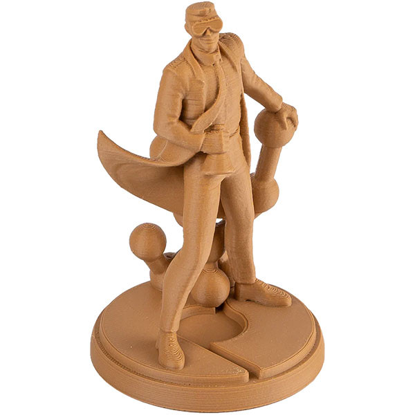 Polymaker Panchroma PLA Matte filament 1,75 mm Wood Brown 1 kg DFP14514 - 2