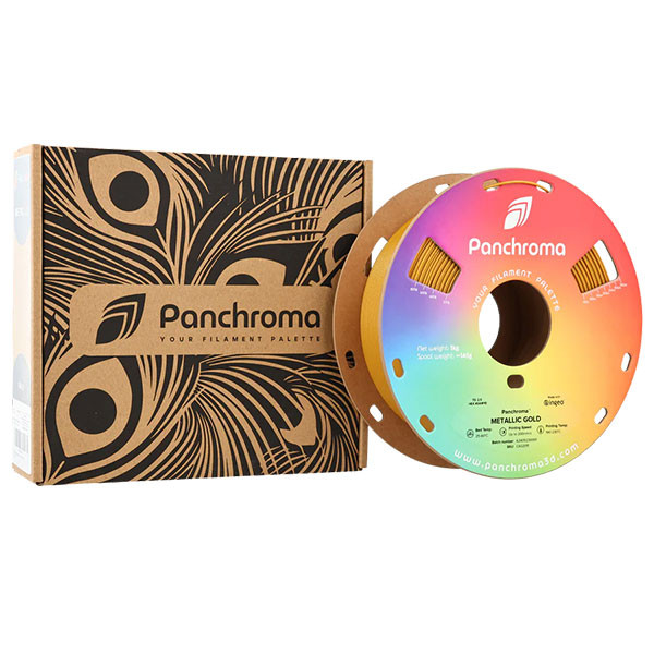 Polymaker Panchroma PLA Metallic filament 1,75 mm Gold 1 kg DFP14411 - 3