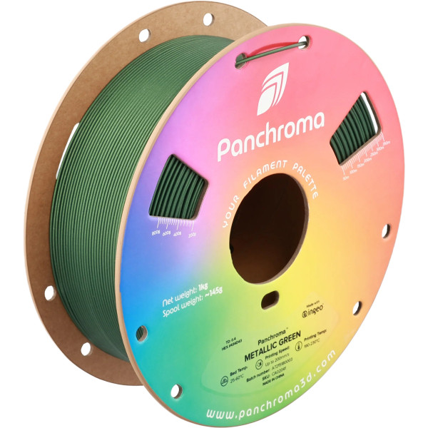 Polymaker Panchroma PLA Metallic filament 1,75 mm Green 1 kg DFP14440 - 1