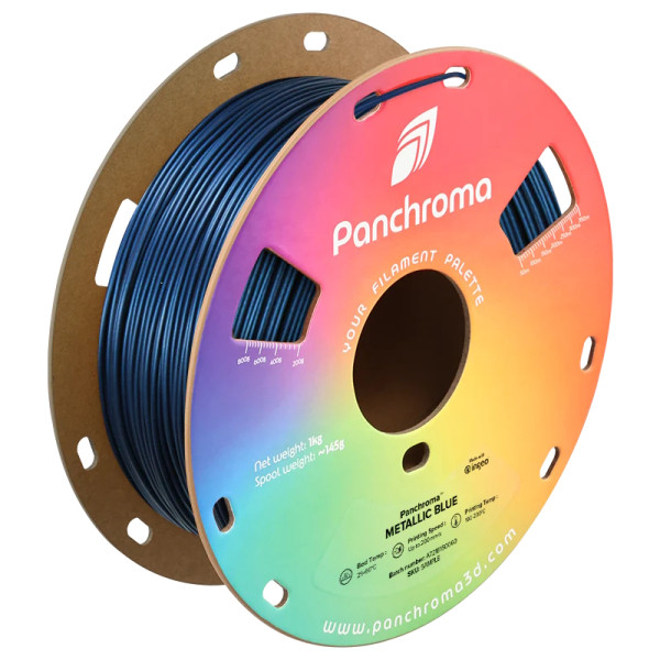 Polymaker Panchroma PLA Metallic filament Blue 1,75 mm 1 kg DFP14435 - 2