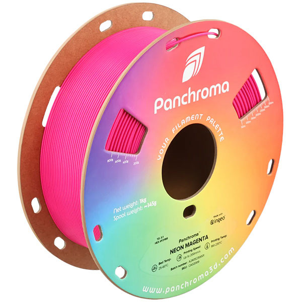 Polymaker Panchroma PLA Neon filament Magenta 1,75 mm 1 kg DFP14410 - 1