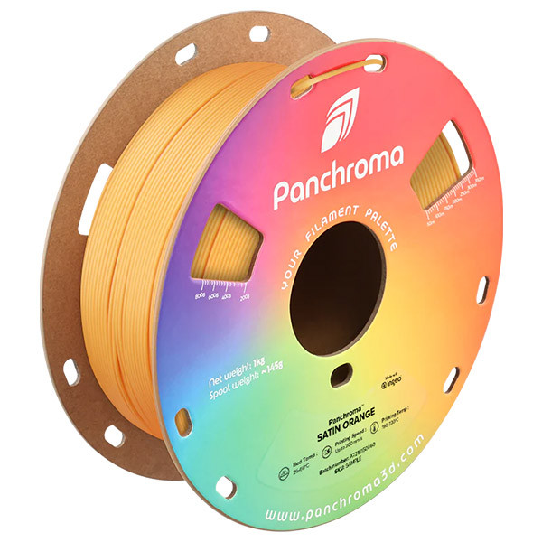 Polymaker Panchroma PLA Satin filament 1,75 mm Orange 1 kg DFP14539 - 1