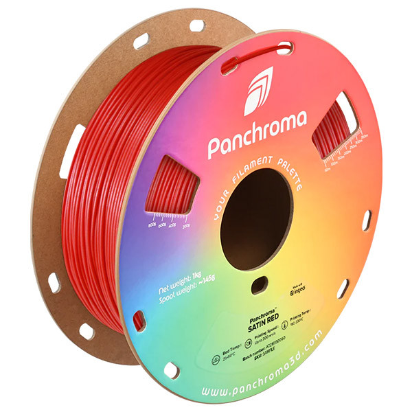 Polymaker Panchroma PLA Satin filament 1,75 mm Red 1 kg DFP14542 - 1