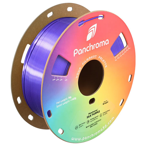 Polymaker Panchroma PLA Silk filament 1,75 mm Purple 1 kg DFP14454 - 1