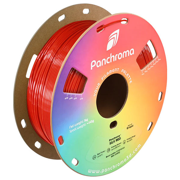 Polymaker Panchroma PLA Silk filament 1,75 mm Red 1 kg DFP14455 - 1