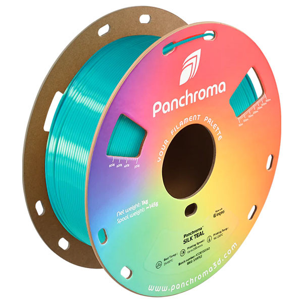 Polymaker Panchroma PLA Silk filament 1,75 mm Teal 1 kg DFP14459 - 1