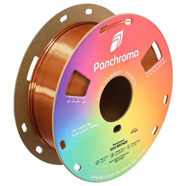 Polymaker Panchroma PLA Silk filament Bronze 1,75 mm 1 kg DFP16240 - 1