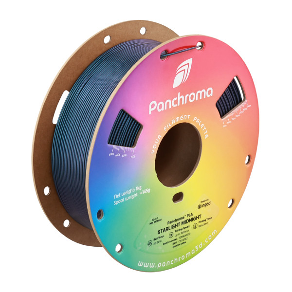 Polymaker Panchroma PLA Starlight filament 1,75 mm Midnight 1 kg DFP16171 - 1