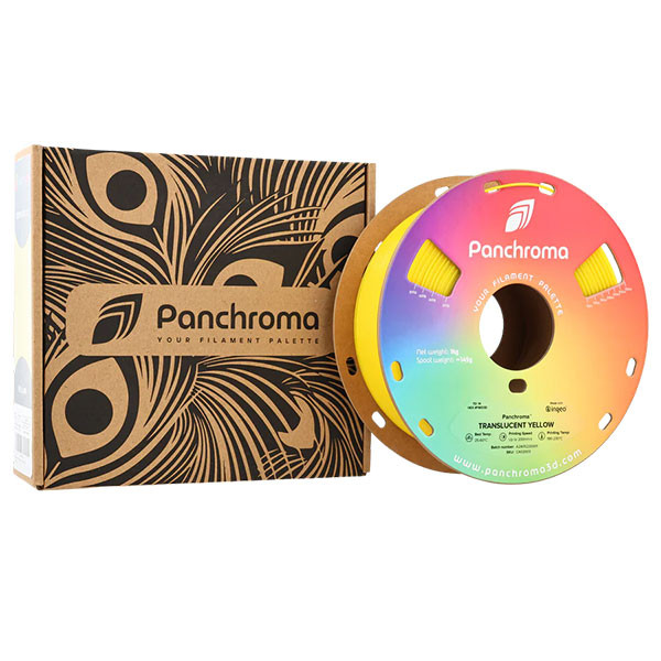 Polymaker Panchroma PLA Translucent filament 1,75 mm Yellow 1 kg DFP14405 - 3