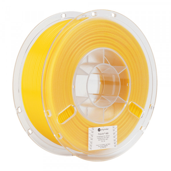 Polymaker PolyLite ABS filament 2,85 mm Yellow 1 kg 70176 PE01016 PM70176 DFP14037 - 1