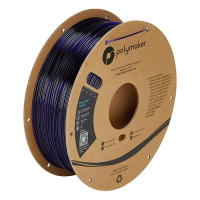 Polymaker PolyLite PETG filament 1,75 mm Translucent Blue 1 kg PB01032 DFP14295