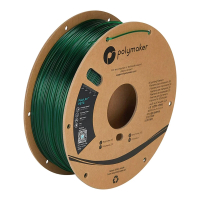 Polymaker PolyLite PETG filament 1,75 mm Translucent Green 1 kg PB01033 DFP14293