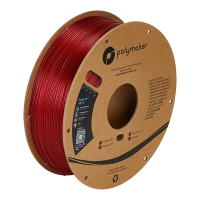 Polymaker PolyLite PETG filament 1,75 mm Translucent Red 1 kg PB01031 DFP14291