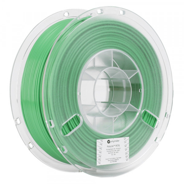 Polymaker PolyLite PETG filament 2,85 mm Green 1 kg 70068 PB01018 PM70068 DFP14199 - 1
