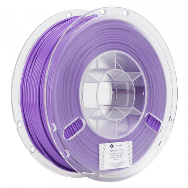 Polymaker PolyLite PETG filament 2,85 mm Purple 1 kg 70174 PB01021 PM70174 DFP14204 - 1