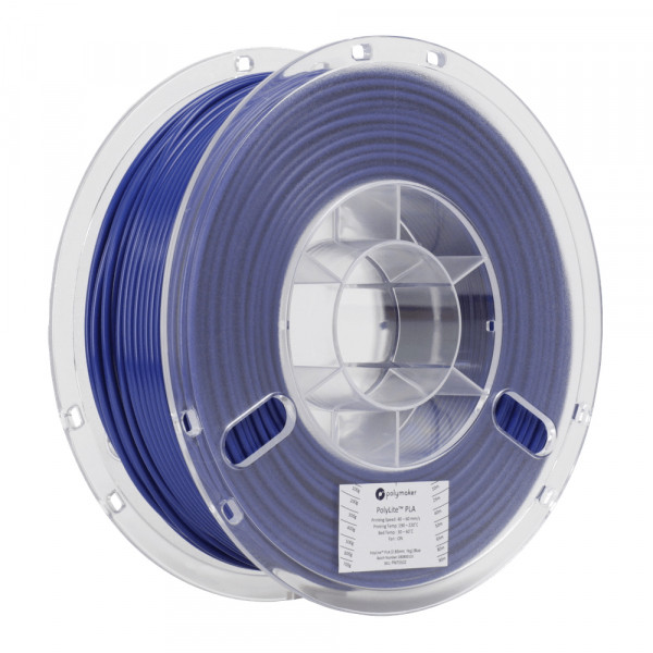 Polymaker PolyLite PLA filament 2,85 mm Blue 1 kg 70532 PA02020 PM70532 DFP14061 - 1