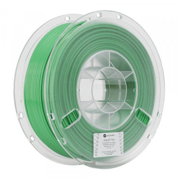 Polymaker PolyLite PLA filament 2,85 mm Green 1 kg 70546 PA02021 PM70546 DFP14067 - 1